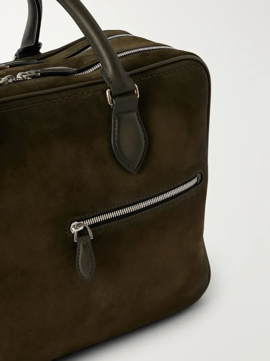 Berluti F088 Leather-Trimmed Suede Briefcase - Men | Thumbnail 5 Berluti F088 Leather-Trimmed Suede Briefcase - Men | Thumbnail 5
