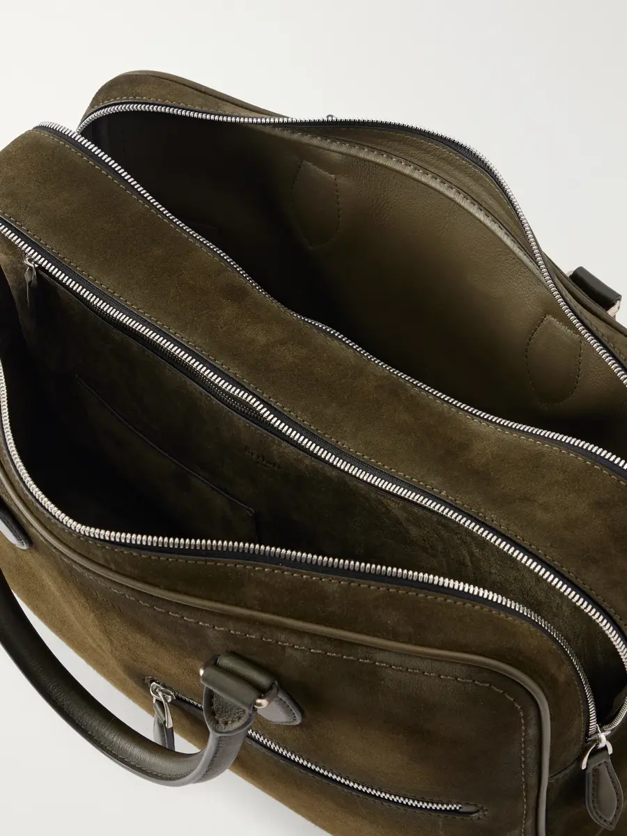 Berluti F088 Leather-Trimmed Suede Briefcase - Men | Thumbnail 6 Berluti F088 Leather-Trimmed Suede Briefcase - Men | Thumbnail 6