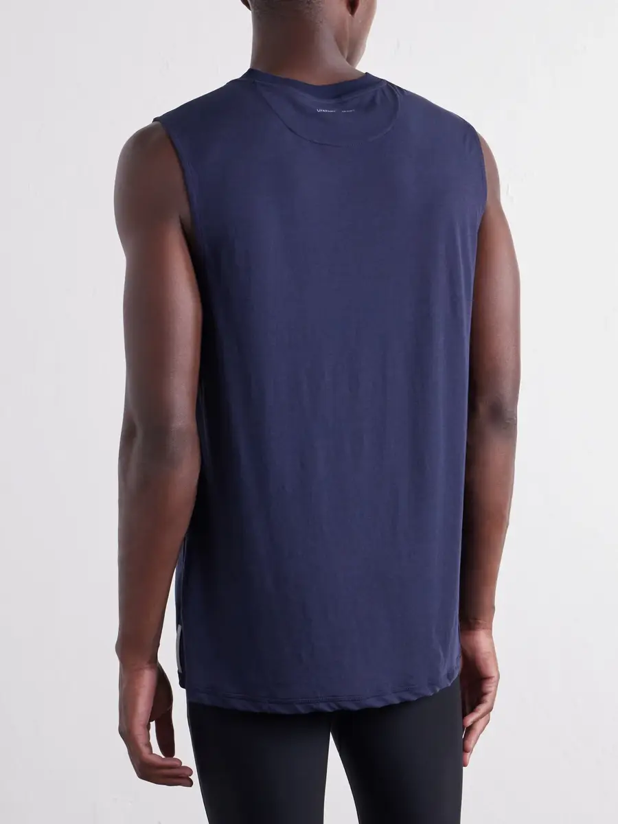 Literary Sport Lorca Cotton-Jersey Tank - Men | Thumbnail 4