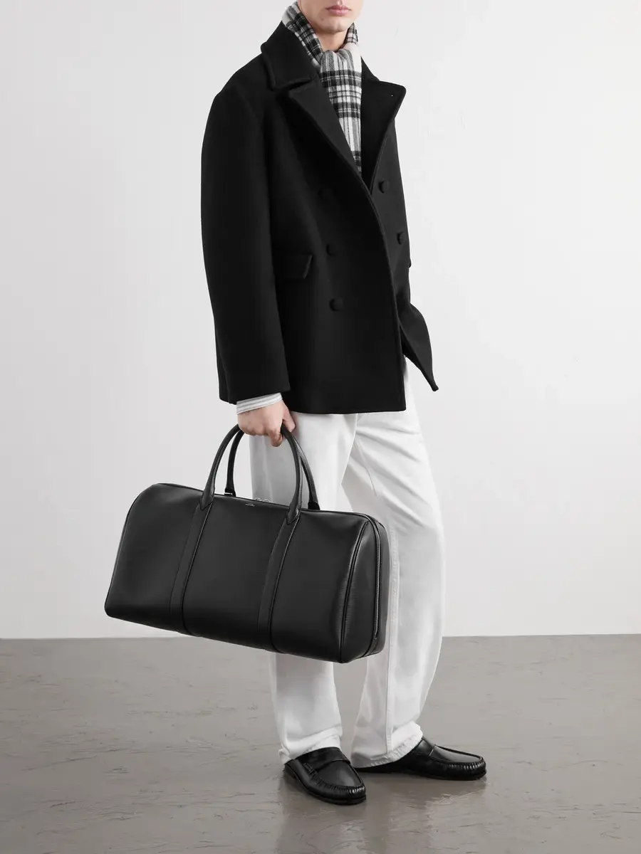 TOTEME Palmellato Large Textured-Leather Weekend Bag - Men | Thumbnail 2