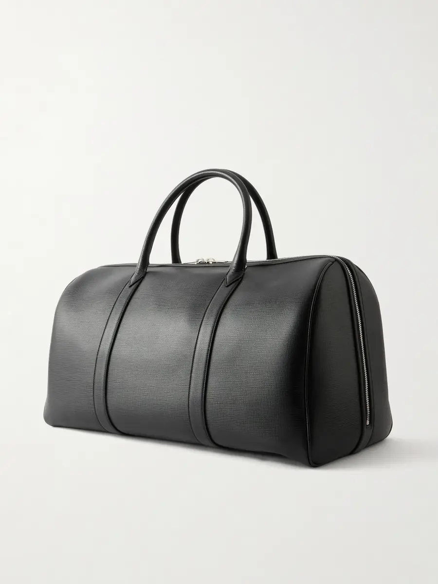 TOTEME Palmellato Large Textured-Leather Weekend Bag - Men | Thumbnail 4