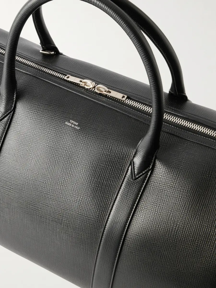 TOTEME Palmellato Large Textured-Leather Weekend Bag - Men | Thumbnail 5