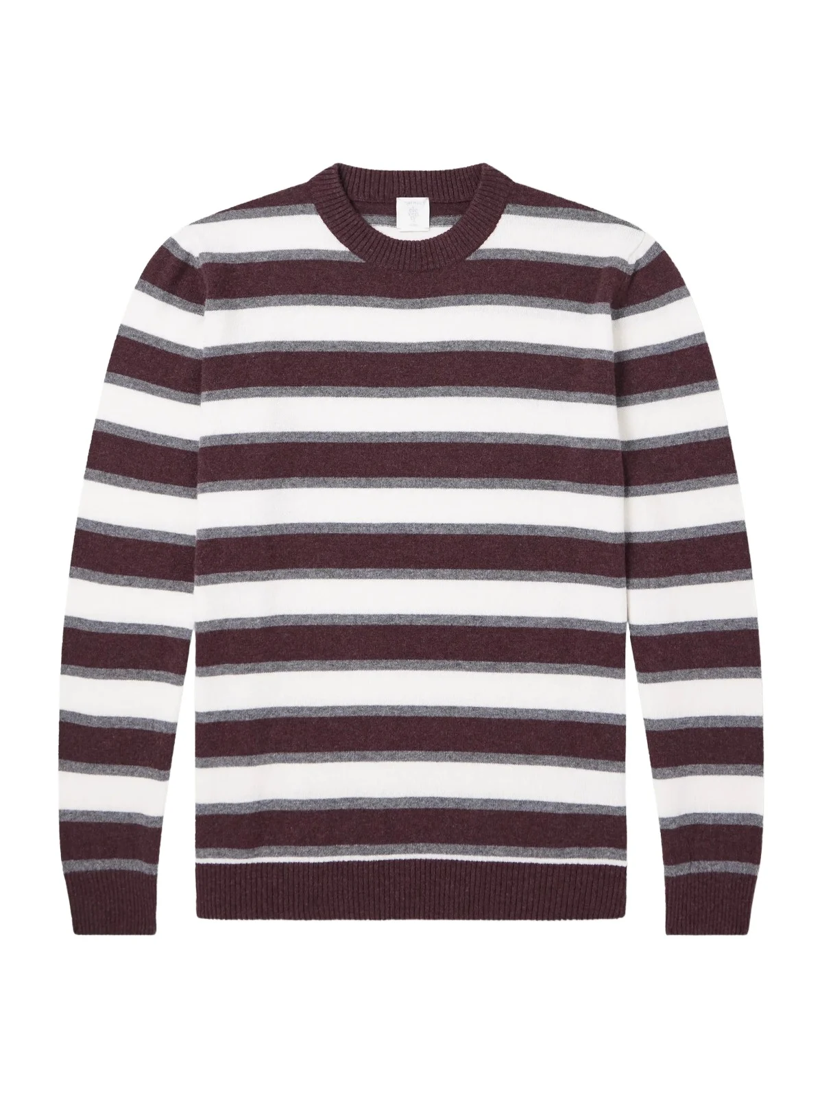 Striped Cashmere Sweater - Men Striped Cashmere Sweater - Men