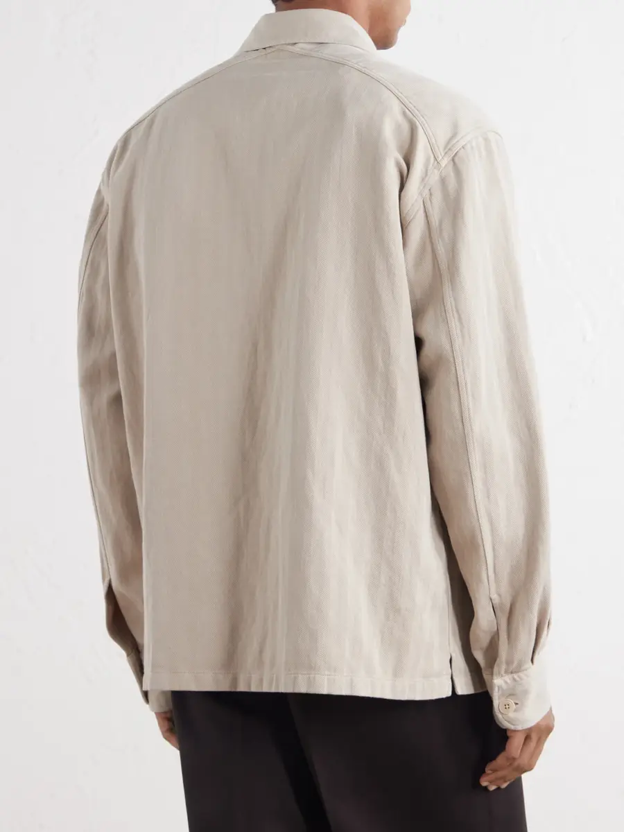 Ralph Lauren Purple Label Cotton and Linen-Blend Shirt - Men | Thumbnail 4 Ralph Lauren Purple Label Cotton and Linen-Blend Shirt - Men | Thumbnail 4