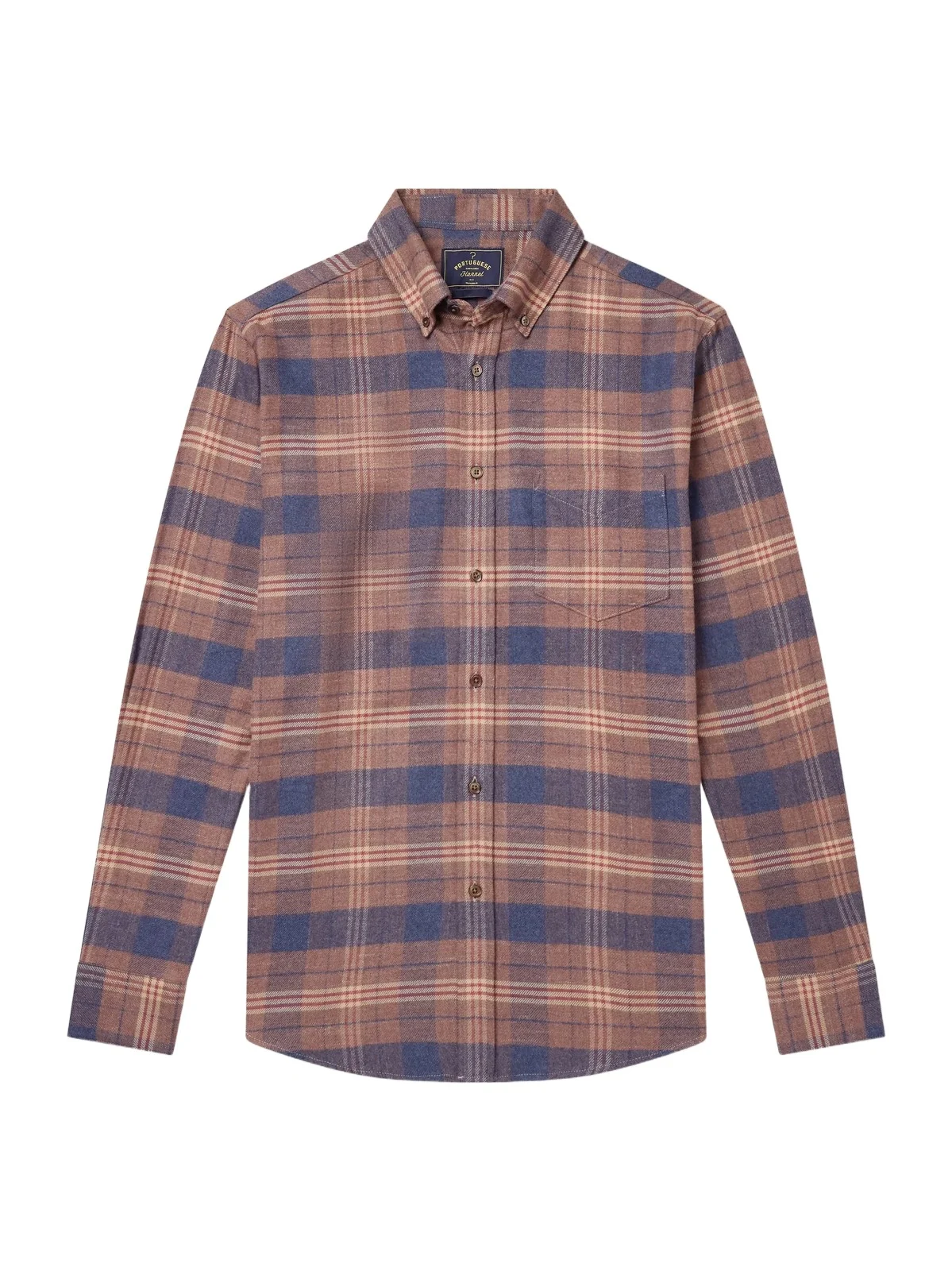Portuguese Flannel Logia Checked Cotton-Flannel Shirt - Men