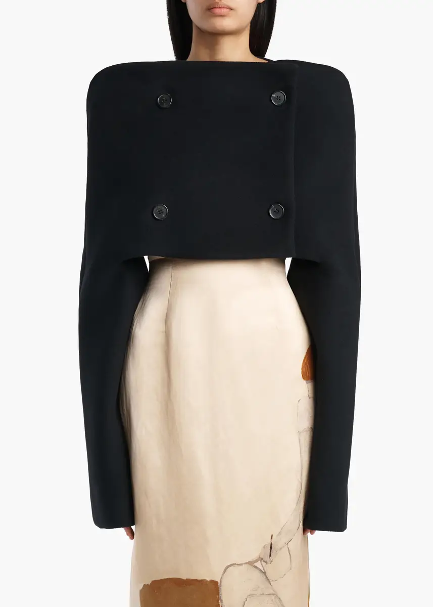 Khaite Meko Jacket In Black | Thumbnail 3