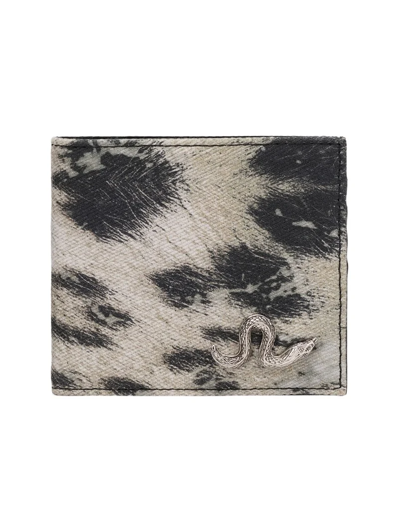 Roberto Cavalli Wallet with Jaguar Print