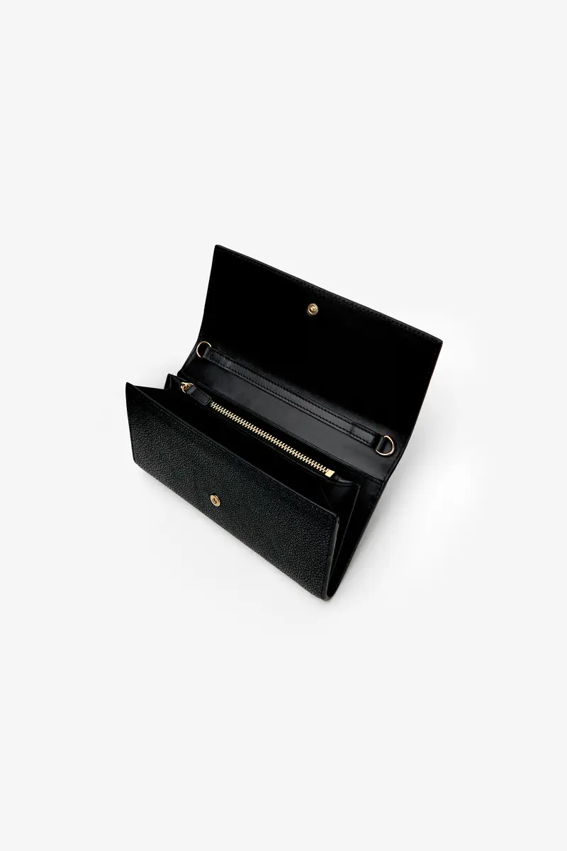 Roberto Cavalli Serpentine Leather Wallet With Chain | Thumbnail 4 Roberto Cavalli Serpentine Leather Wallet With Chain | Thumbnail 4