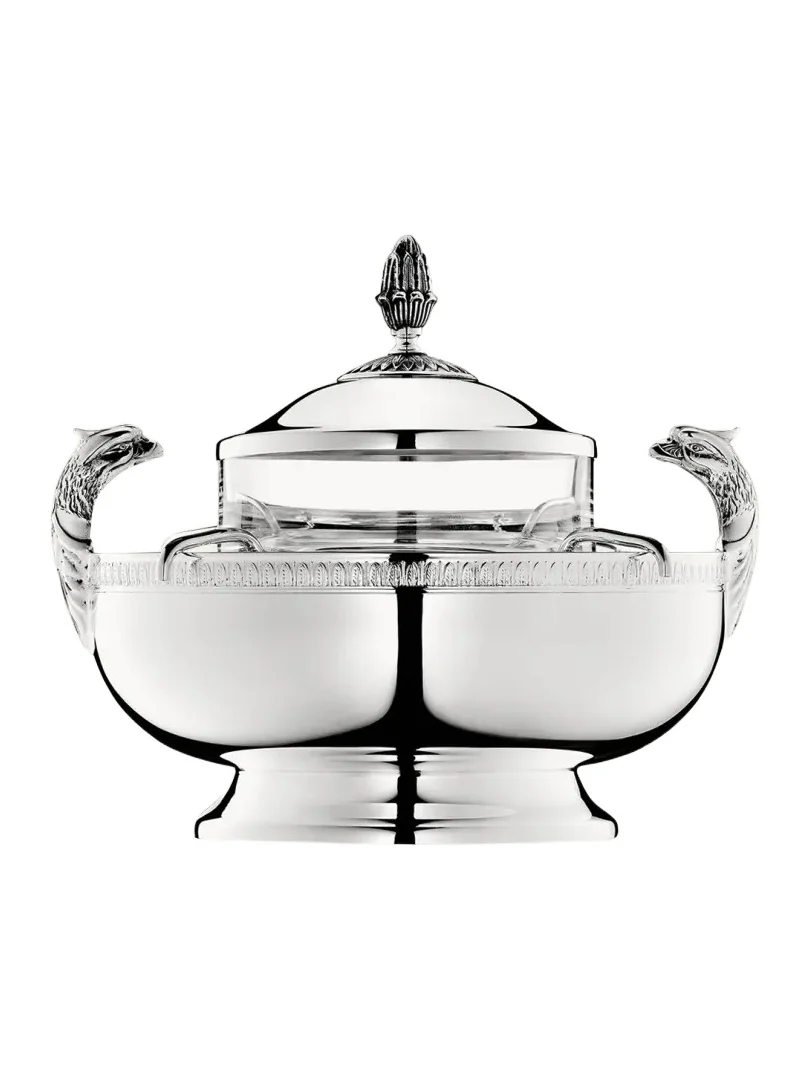 Christofle Malmaison Caviar Serving Set