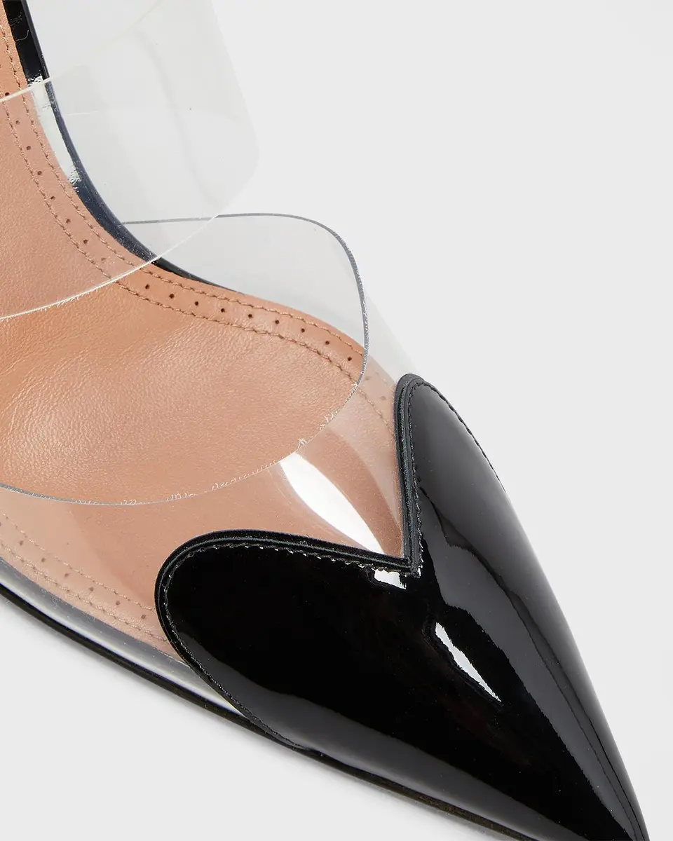 ALAÏA Coeur Clear Cap-Toe Mule Pumps | Thumbnail 6 ALAÏA Coeur Clear Cap-Toe Mule Pumps | Thumbnail 6