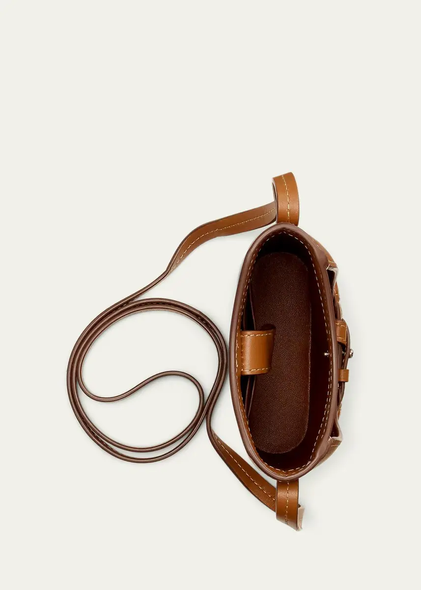 Ralph Lauren Collection The Ralph Calfskin Pouch | Thumbnail 4 Ralph Lauren Collection The Ralph Calfskin Pouch | Thumbnail 4