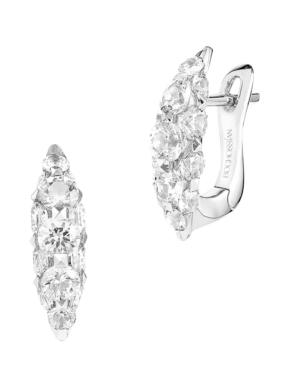 18K White Gold Merveilles Diamond Earrings 18K White Gold Merveilles Diamond Earrings
