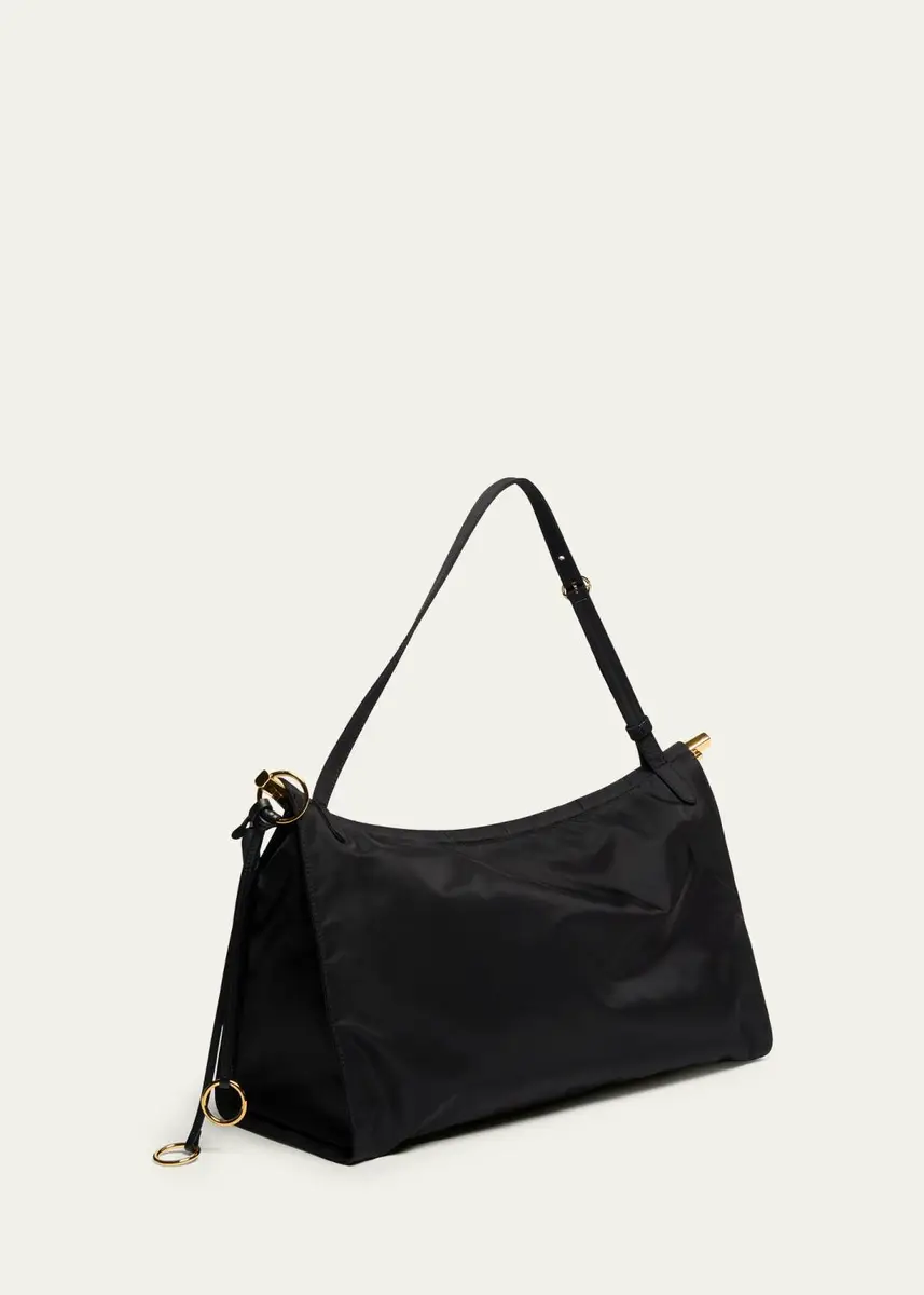 Alaïa Le Click Medium East-West Shoulder Bag | Thumbnail 3 Alaïa Le Click Medium East-West Shoulder Bag | Thumbnail 3