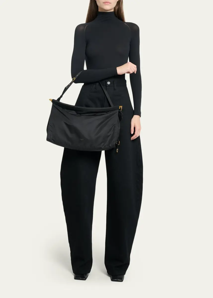 Alaïa Le Click Medium East-West Shoulder Bag | Thumbnail 5 Alaïa Le Click Medium East-West Shoulder Bag | Thumbnail 5