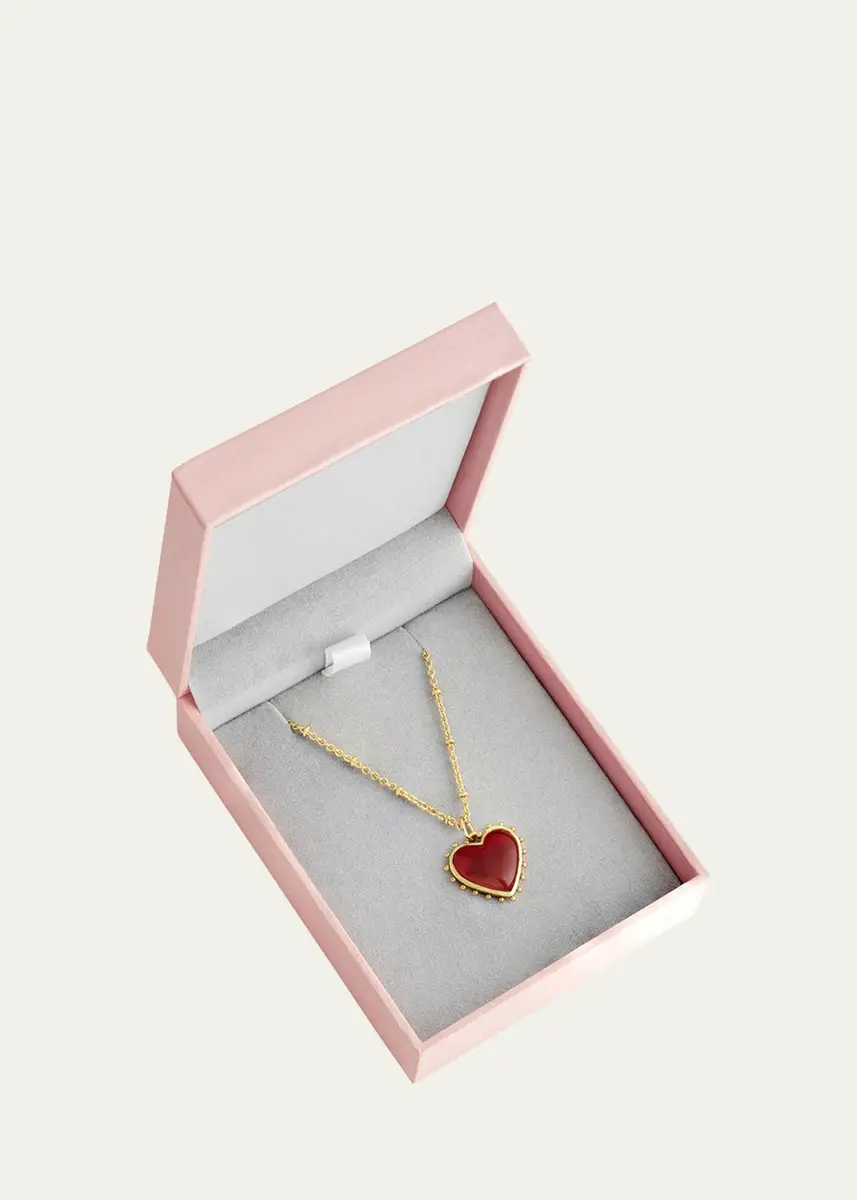 Anabel Aram Jewelry Heart Stone Pendant Necklace | Thumbnail 5 Anabel Aram Jewelry Heart Stone Pendant Necklace | Thumbnail 5