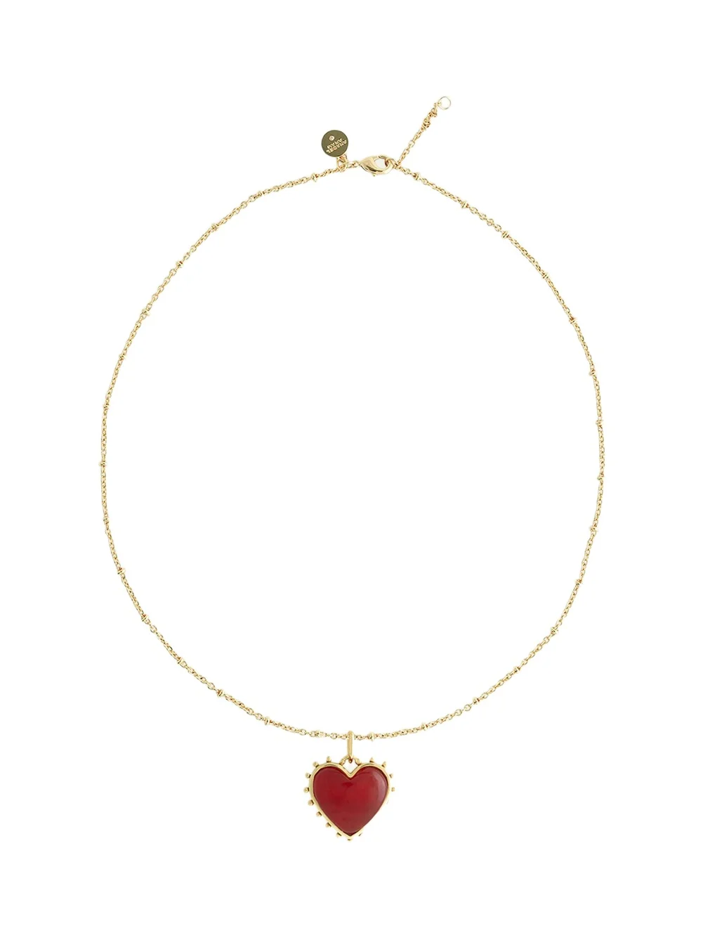 Heart Stone Pendant Necklace Heart Stone Pendant Necklace