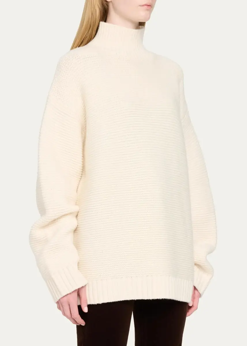 Frame The Links Wool Turtleneck Sweater | Thumbnail 4 Frame The Links Wool Turtleneck Sweater | Thumbnail 4