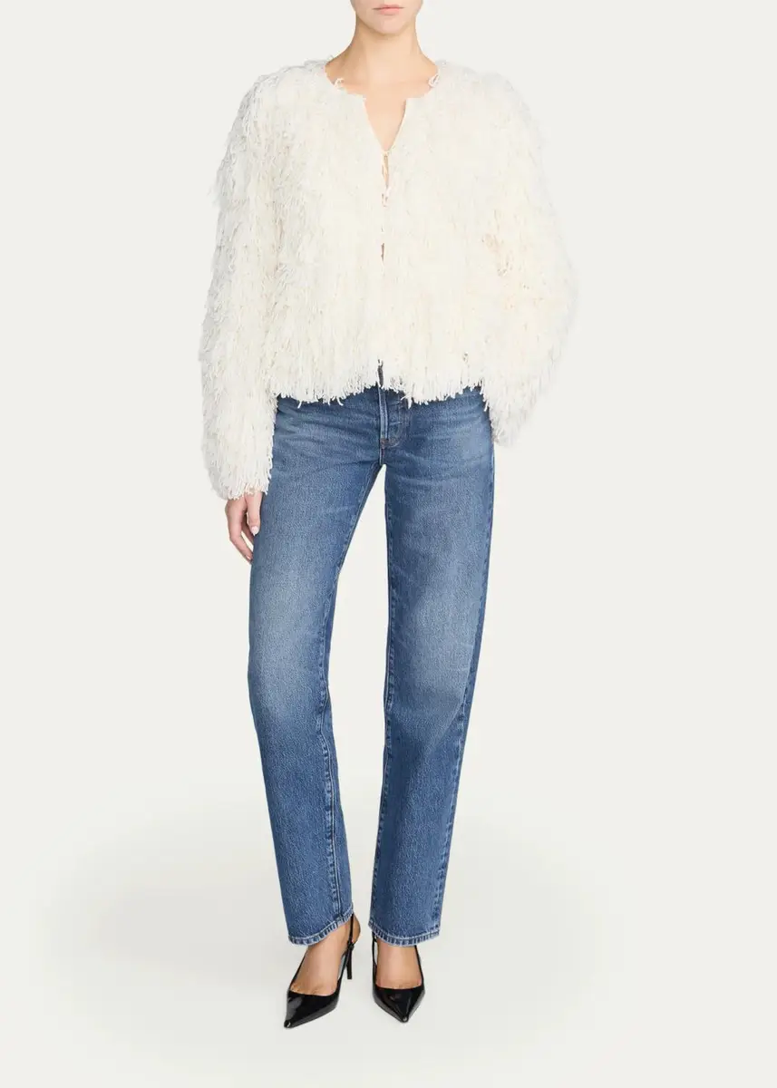 Frame The Essential Straight-Leg Jeans | Thumbnail 2 Frame The Essential Straight-Leg Jeans | Thumbnail 2