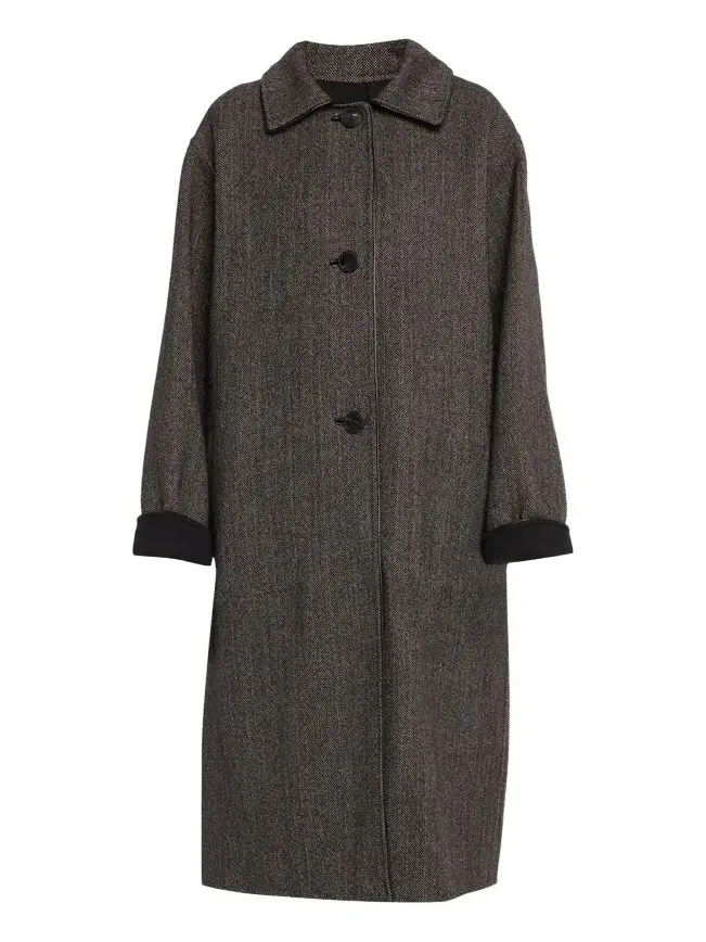 Oversized Reversible Wool-Cashmere Coat Oversized Reversible Wool-Cashmere Coat