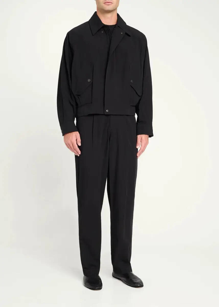 IM MEN Men's Comfort Cotton Full-Zip Jacket | Thumbnail 2