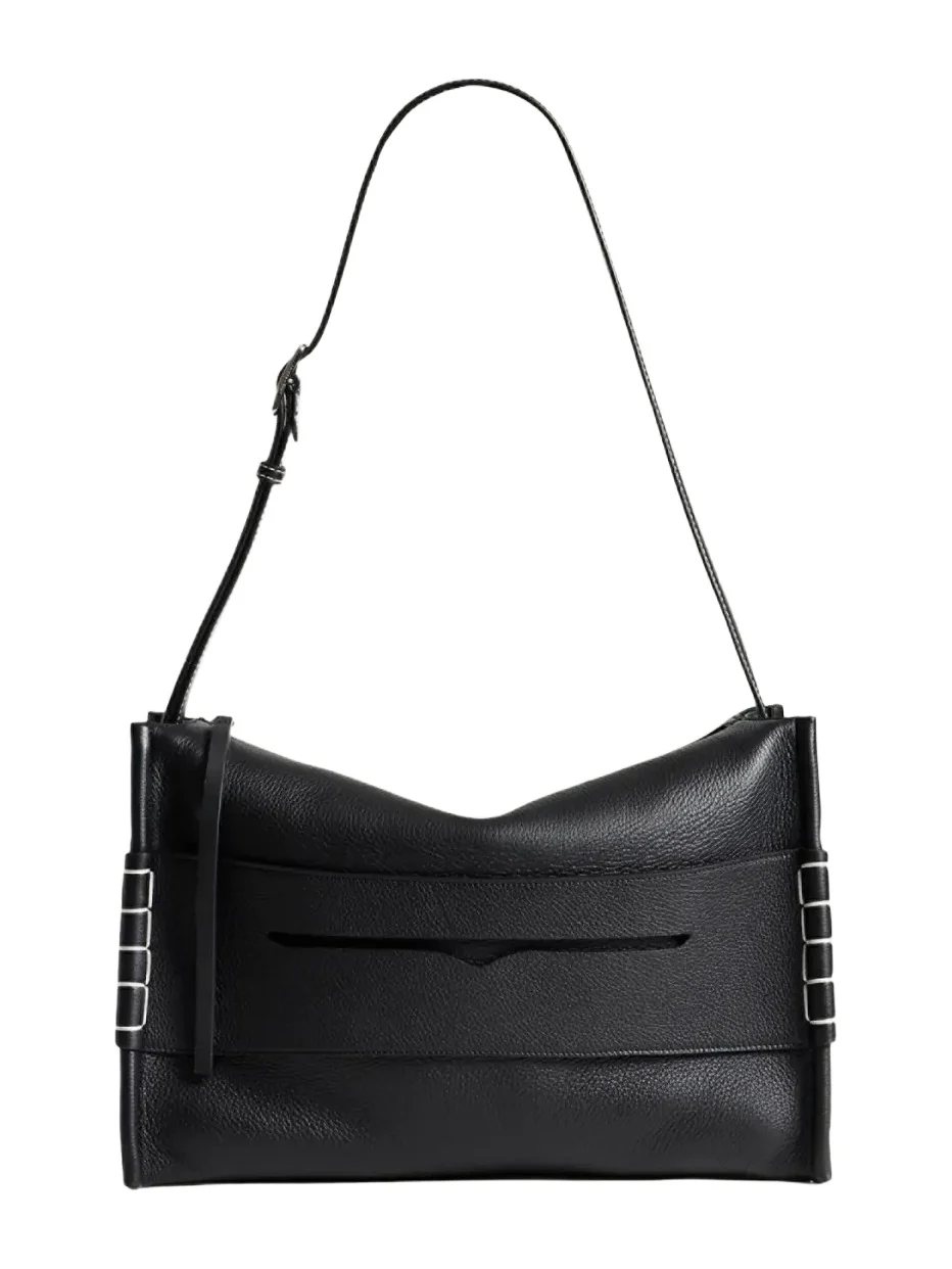 Men's Messenger Loafer Bag in Leather Men's Messenger Loafer Bag in Leather