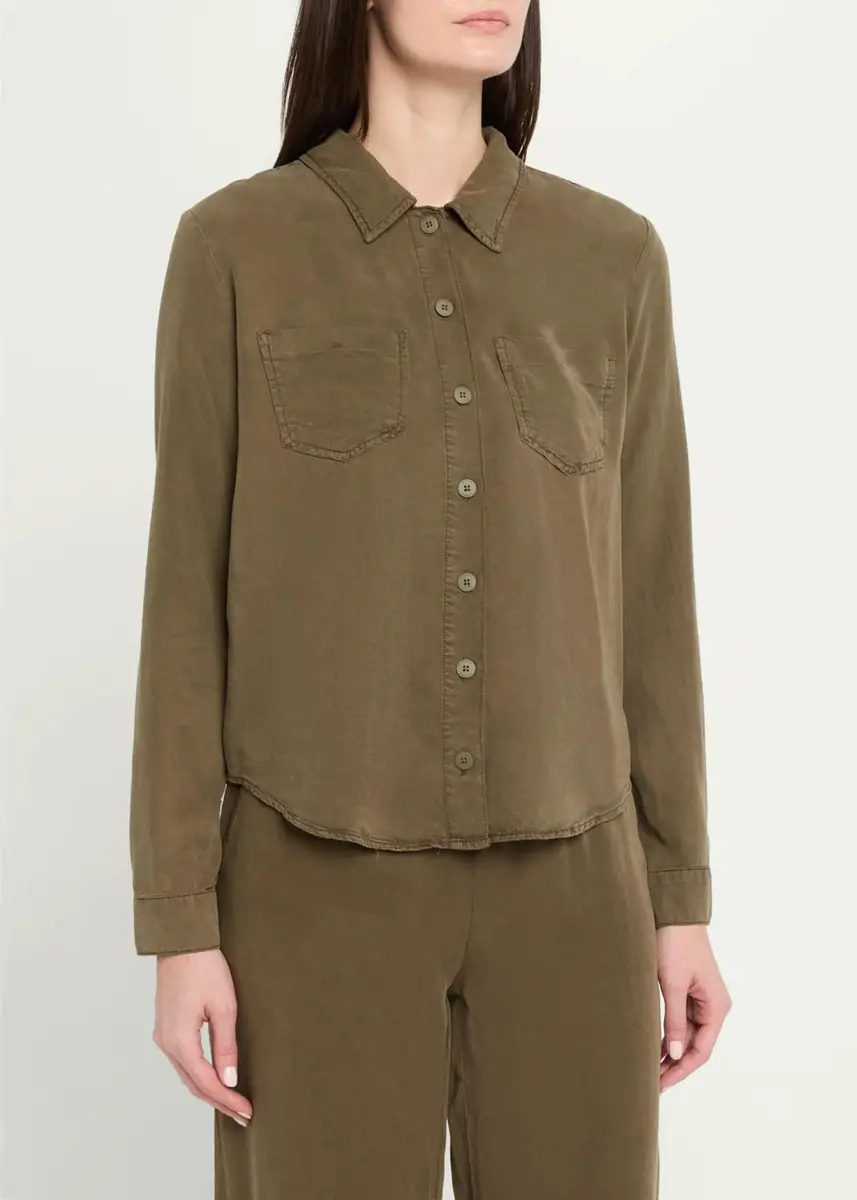 L'Agence Isla Denim Shirt | Thumbnail 4 L'Agence Isla Denim Shirt | Thumbnail 4
