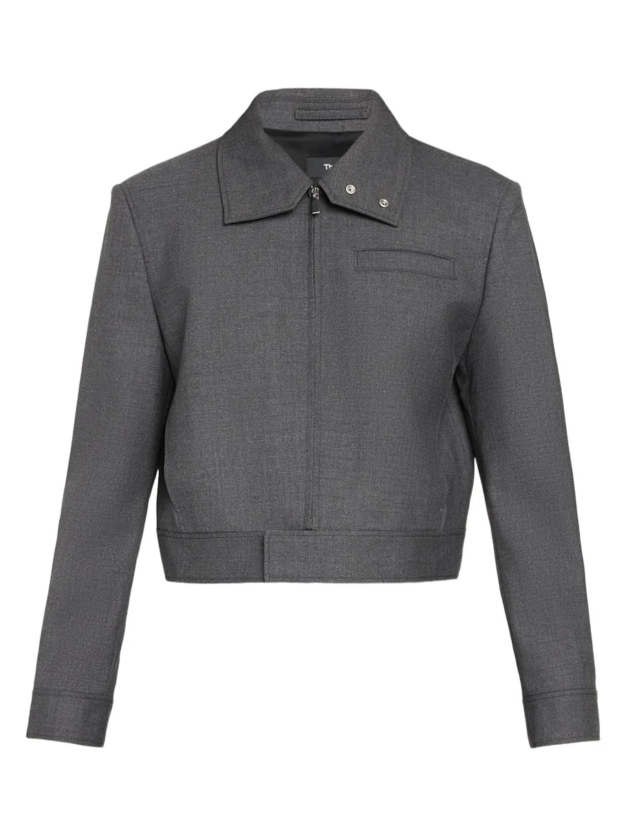 Cropped Harrington Jacket