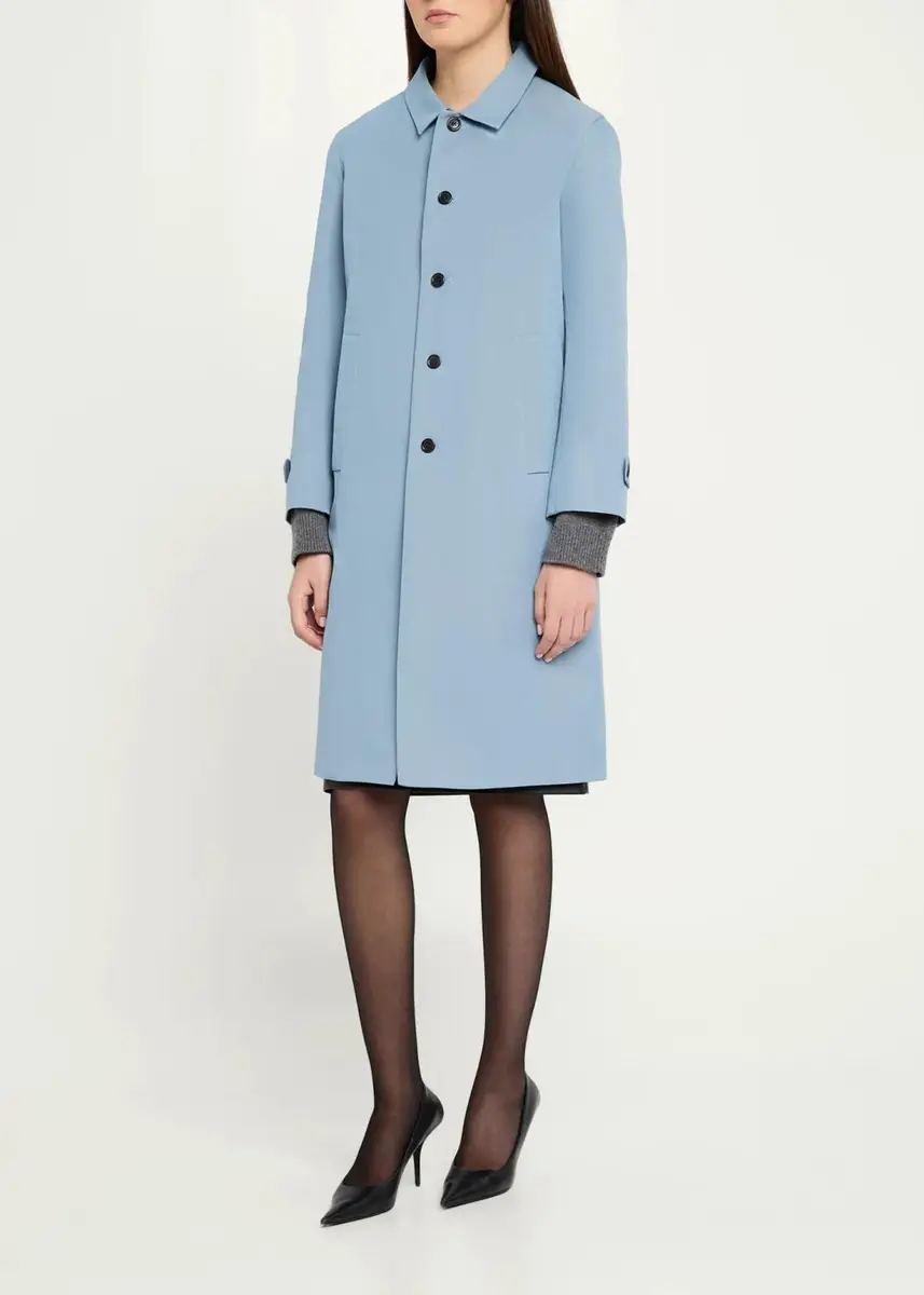 Marc Jacobs Runway Techno Cotton-Blend Single-Breasted Trench Coat | Thumbnail 4 Marc Jacobs Runway Techno Cotton-Blend Single-Breasted Trench Coat | Thumbnail 4