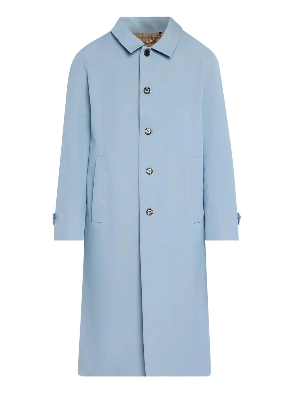 Marc Jacobs Runway Techno Cotton-Blend Single-Breasted Trench Coat