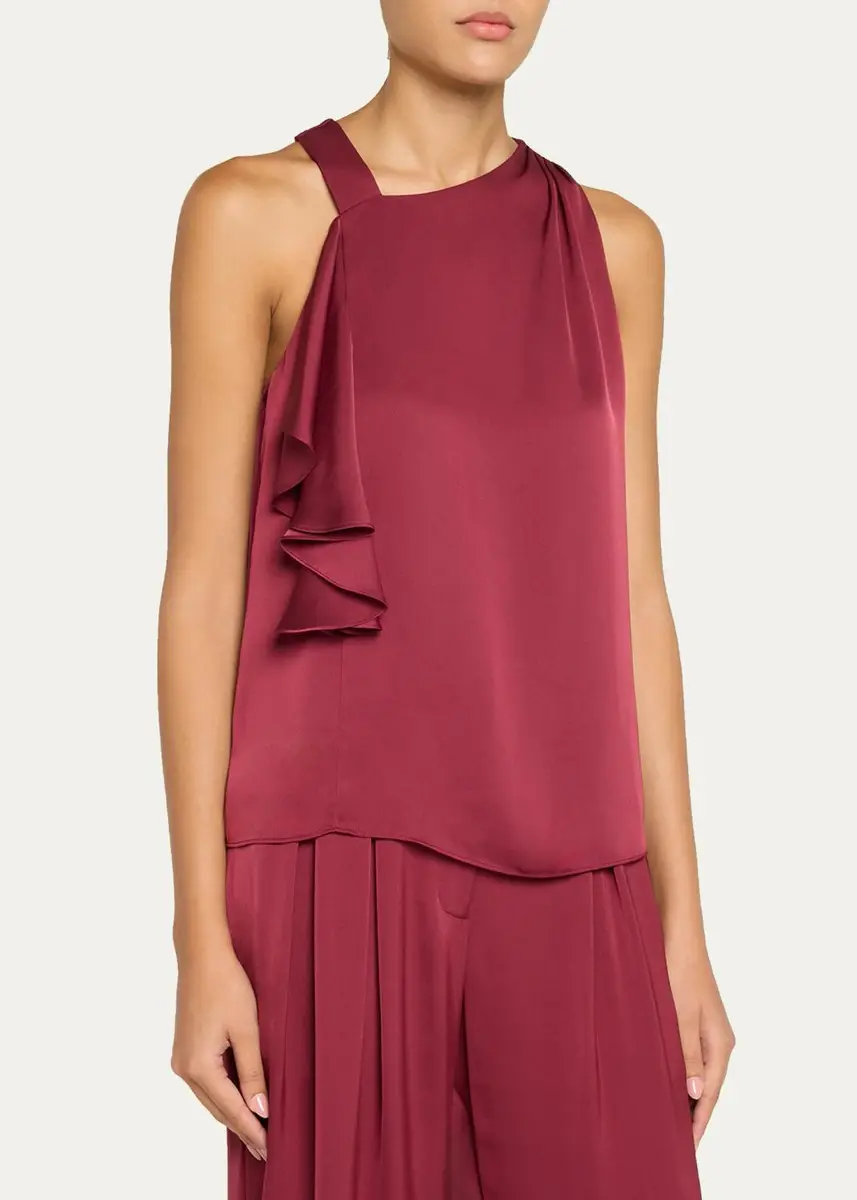 Ramy Brook Danielle Sleeveless Ruffle Blouse | Thumbnail 4 Ramy Brook Danielle Sleeveless Ruffle Blouse | Thumbnail 4