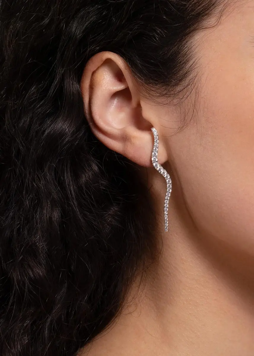 Marie Mas 18K Diamond Twinkle Earrings | Thumbnail 2 Marie Mas 18K Diamond Twinkle Earrings | Thumbnail 2