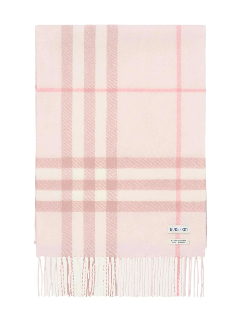 Check Cashmere Scarf Check Cashmere Scarf