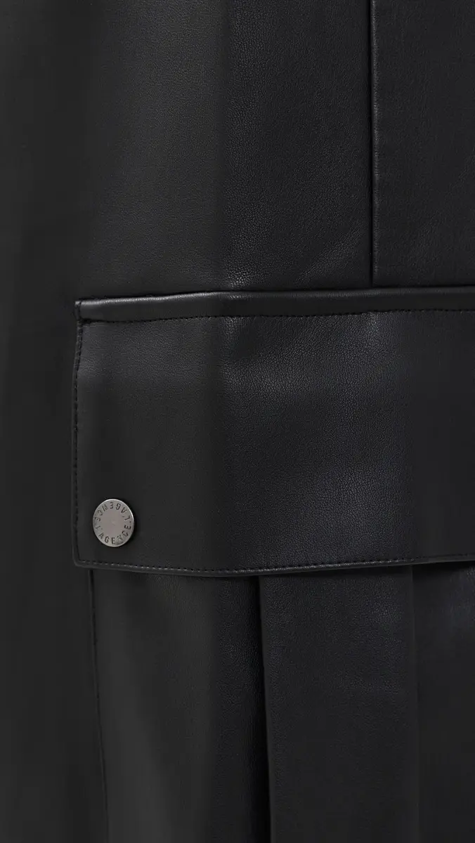 L'Agence Isolde Faux Leather Cargo Pants | Thumbnail 5 L'Agence Isolde Faux Leather Cargo Pants | Thumbnail 5