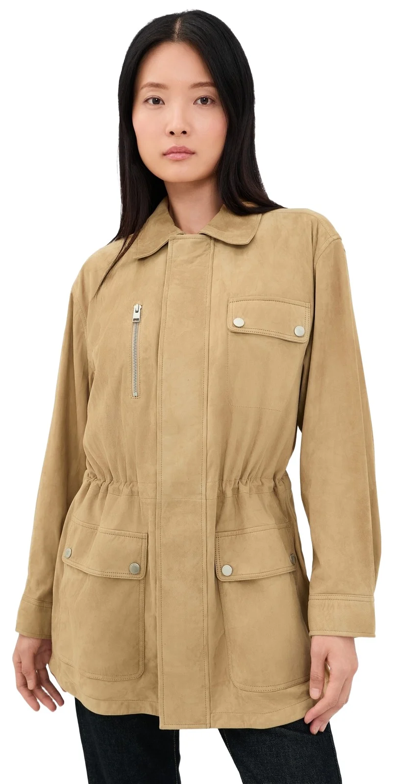 The Suede Safari Jacket The Suede Safari Jacket