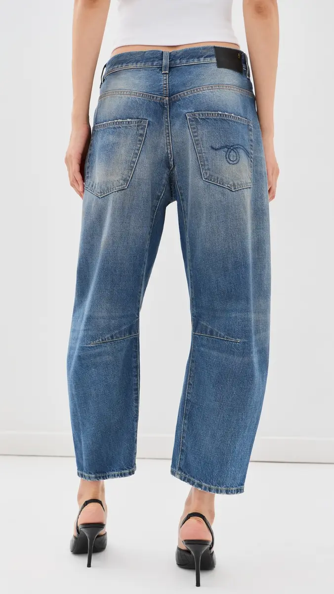 R13 Articulated Knee Ex-Boyfriend Jeans | Thumbnail 3 R13 Articulated Knee Ex-Boyfriend Jeans | Thumbnail 3