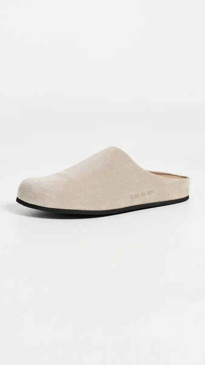 Common Projects Suede Clogs | Thumbnail 2