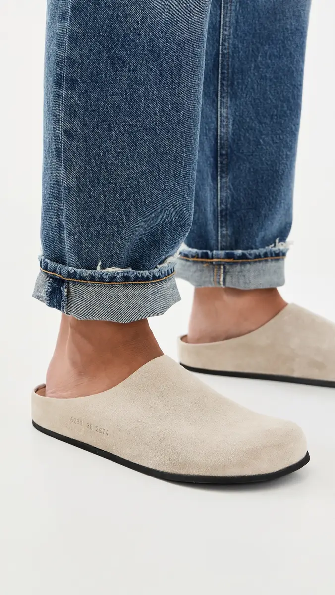 Common Projects Suede Clogs | Thumbnail 3