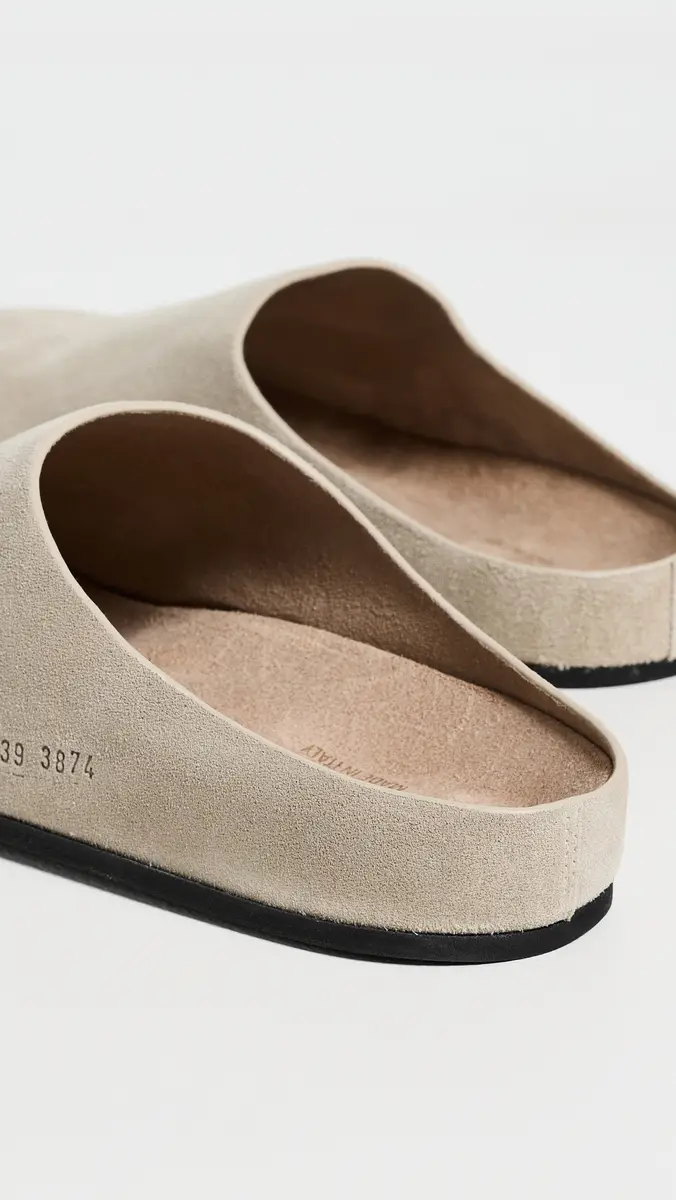 Common Projects Suede Clogs | Thumbnail 4
