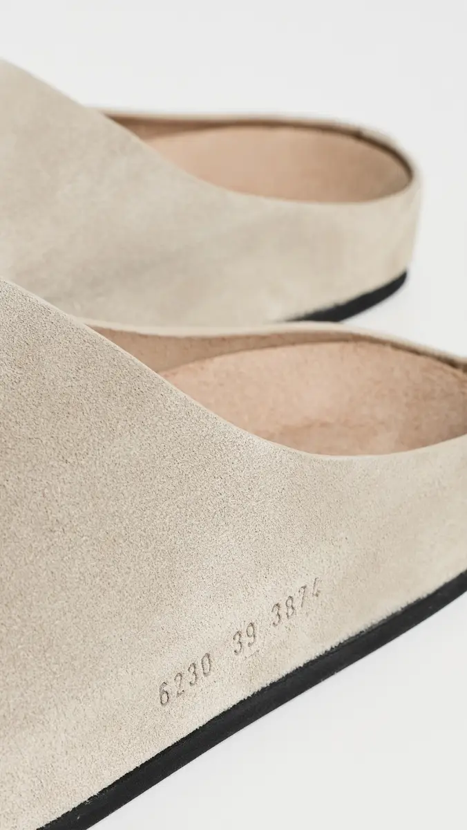 Common Projects Suede Clogs | Thumbnail 6