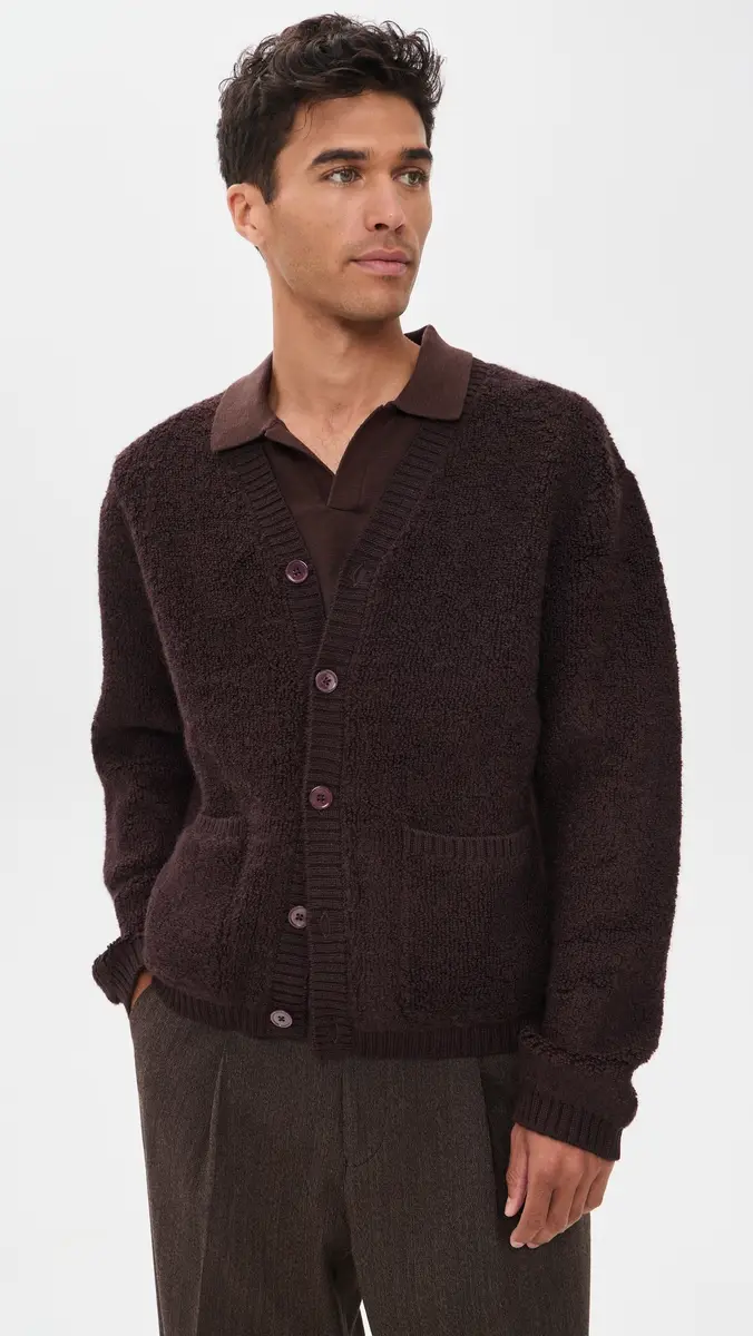 NN07 Terry Fleece Cardigan | Thumbnail 2