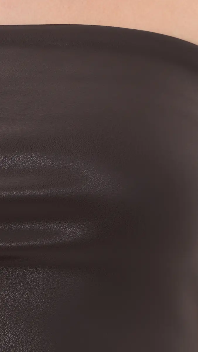 susana monaco Faux Leather Tube Top | Thumbnail 6 susana monaco Faux Leather Tube Top | Thumbnail 6