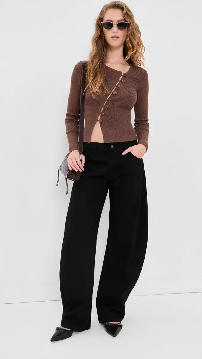 LIONESS Serene Long Sleeve Cardigan | Thumbnail 5