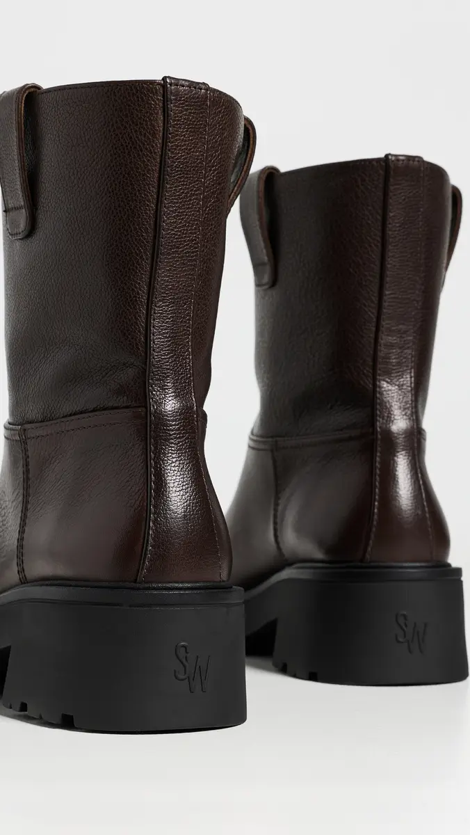 Stuart Weitzman Ren Leather Booties | Thumbnail 4