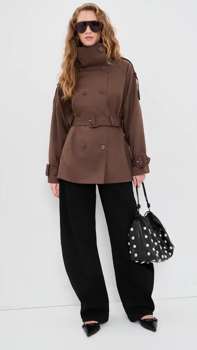LIONESS Blanc Trench Coat | Thumbnail 5 LIONESS Blanc Trench Coat | Thumbnail 5