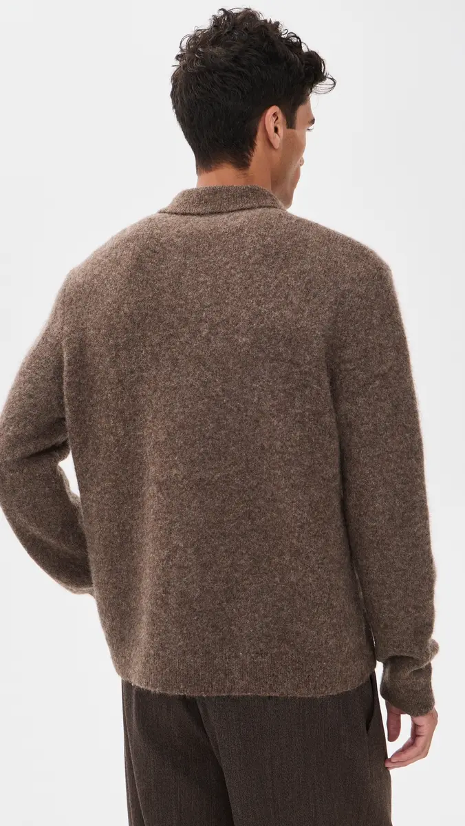 Wax London Tristan Fluffy Wool Button Cardigan | Thumbnail 3