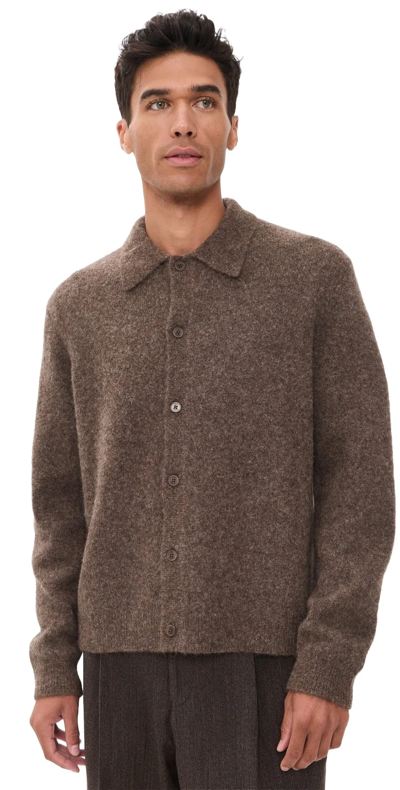 Tristan Fluffy Wool Button Cardigan Tristan Fluffy Wool Button Cardigan