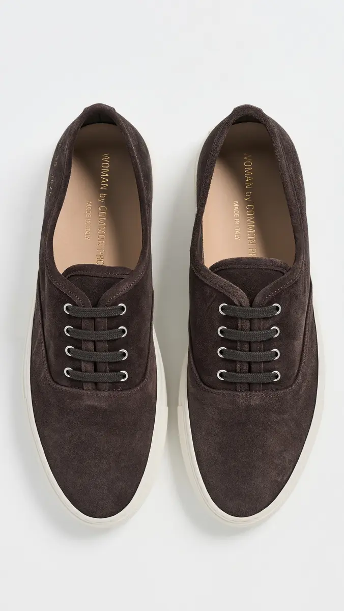 Common Projects Four Hole Slip On In Suede Moka | Thumbnail 5 Common Projects Four Hole Slip On In Suede Moka | Thumbnail 5