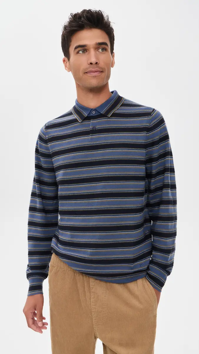 PS Paul Smith Long Sleeve Polo Sweater | Thumbnail 2 PS Paul Smith Long Sleeve Polo Sweater | Thumbnail 2
