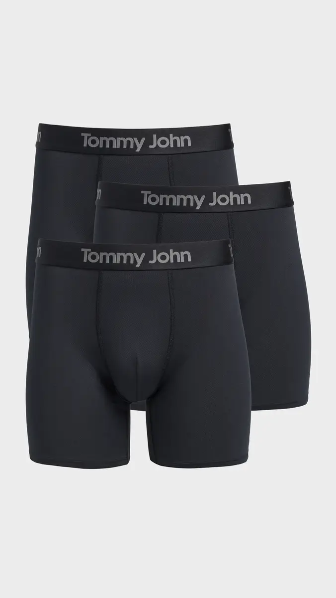 Tommy John Air Cool Mesh 6 Boxer Briefs 3-Pack | Thumbnail 2 Tommy John Air Cool Mesh 6 Boxer Briefs 3-Pack | Thumbnail 2