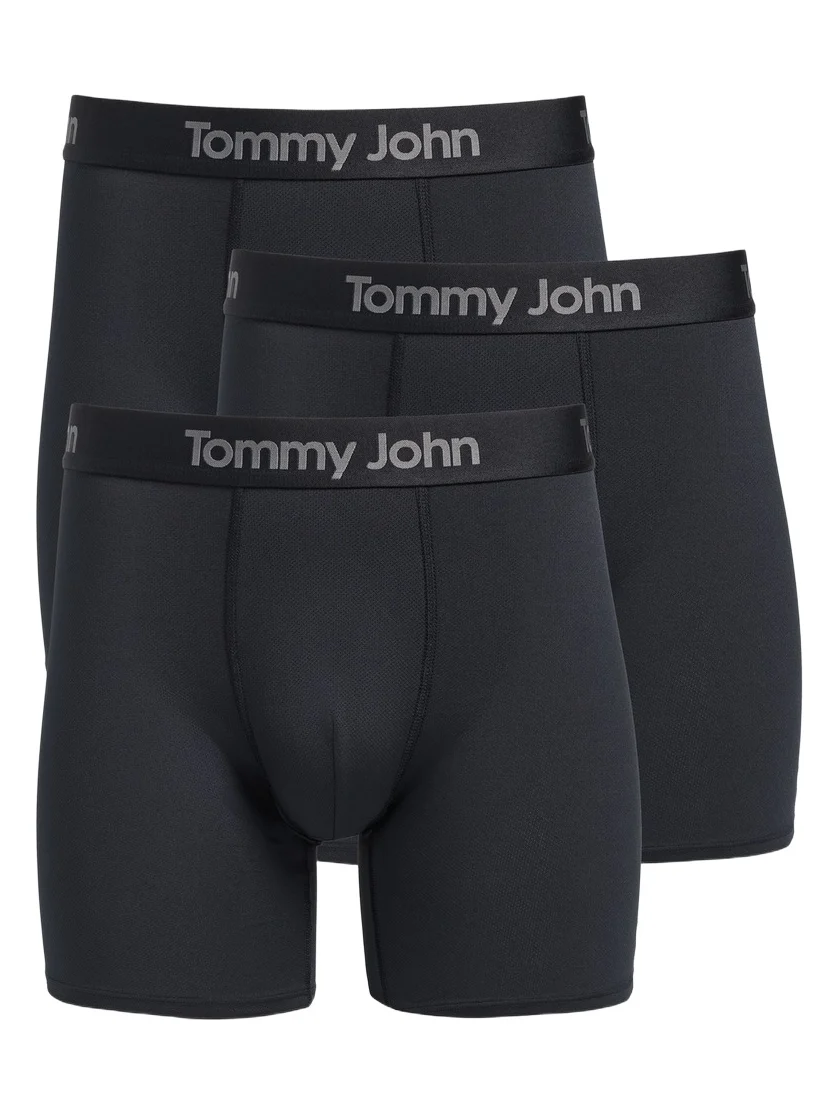 Tommy John Air Cool Mesh 6 Boxer Briefs 3-Pack